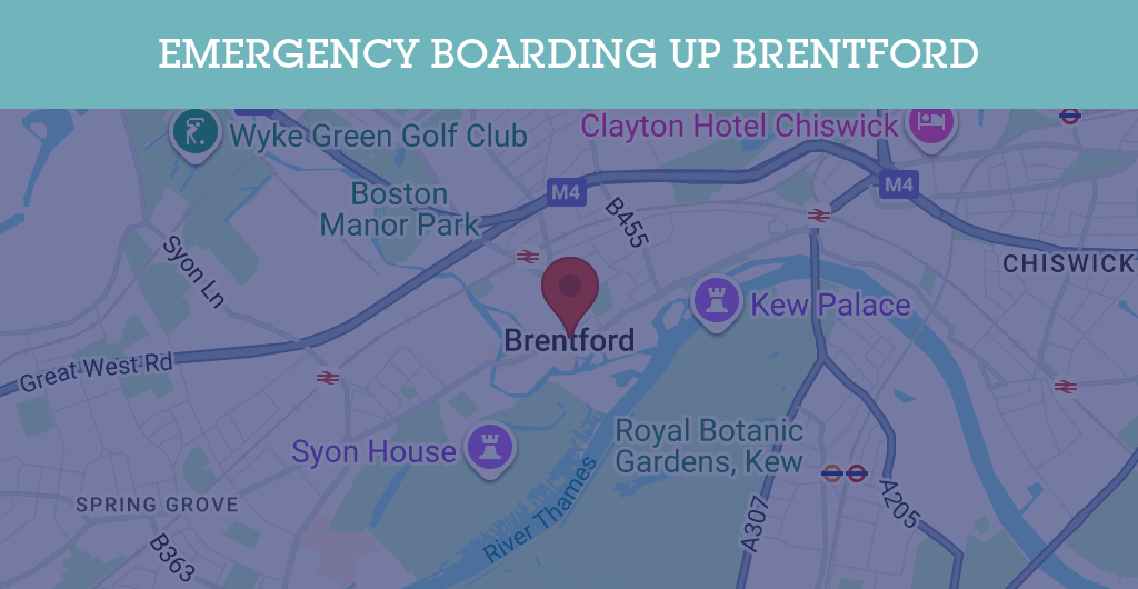 Emergency Boarding Up Services in Brentford - TW postcode