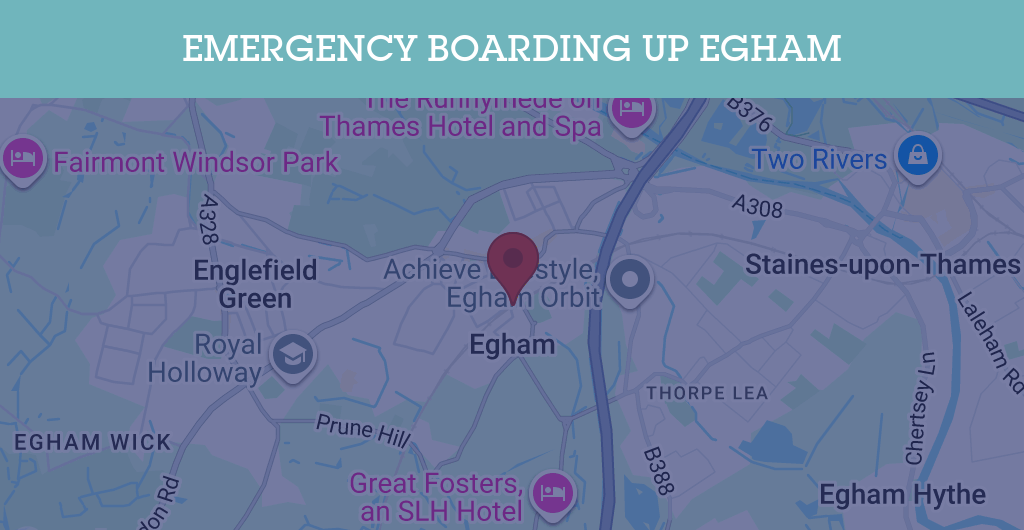 Emergency Boarding Up Services in Egham - TW postcode
