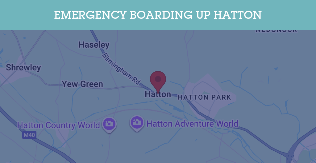 Emergency Boarding Up Services in Hatton - TW postcode
