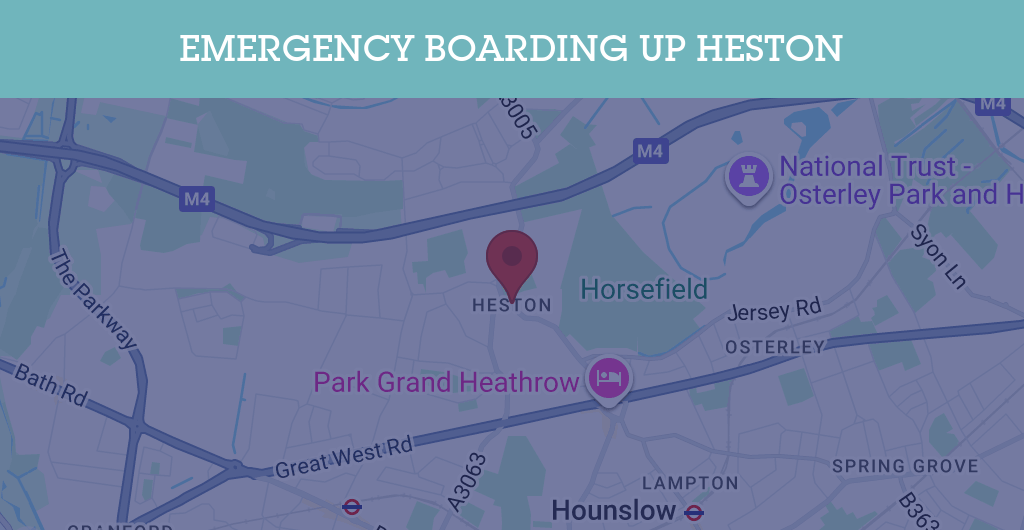 Emergency Boarding Up Services in Heston - TW postcode