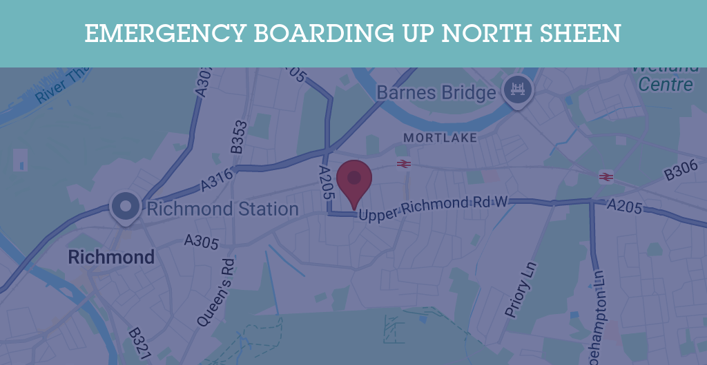 Emergency Boarding Up Services in North Sheen - TW postcode