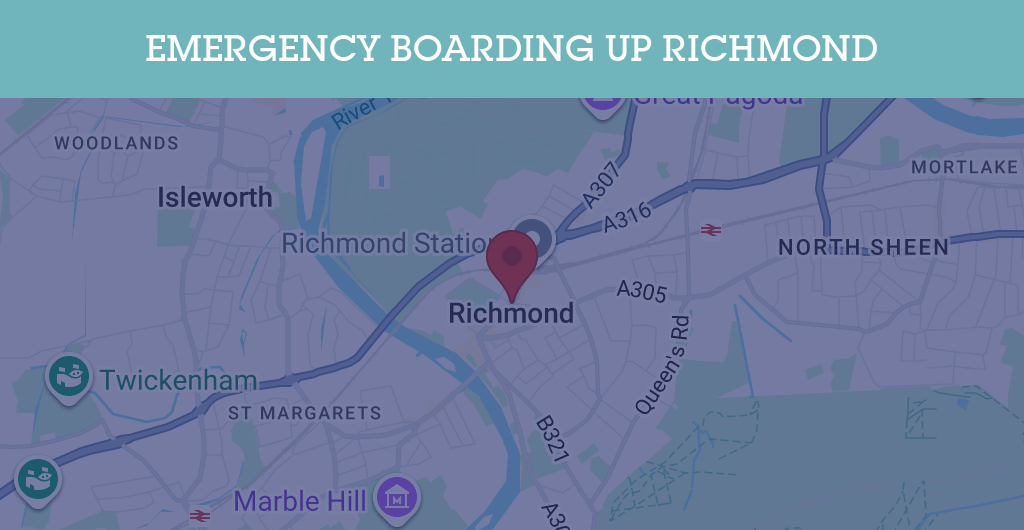 Emergency Boarding Up Services in Richmond - TW postcode