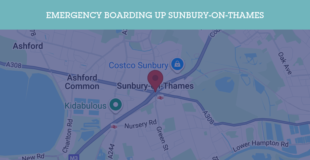 Emergency Boarding Up Services in Sunbury-on-Thames - TW postcode