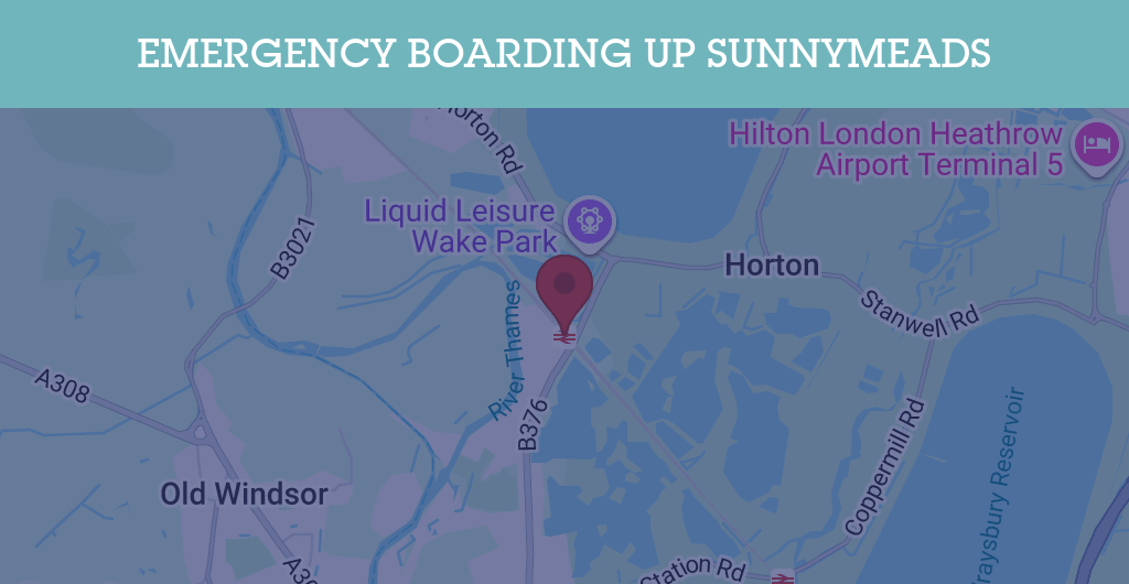 Emergency Boarding Up Services in Sunnymeads - TW postcode